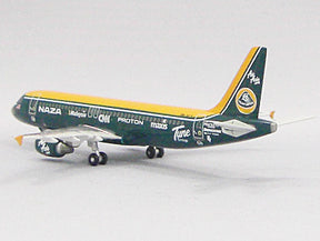 A320 エアアジア 特別塗装「チーム・ロータスF1」 10年 9M-AFY 1/400 [10547]