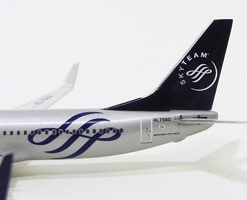 737-800w Korean Air special paint "SkyTeam" HL7560 1/400 [10616]