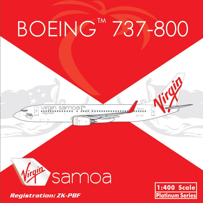 [Pre-order item] 737-800w Virgin Samoa ZK-PBF 1/400 [10674]