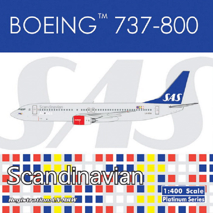 737-800 SASスカンジナビア航空 LN-RRW 1/400 [10789]