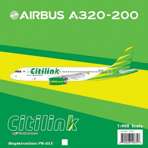 A320 Citylink (Indonesia) PK-GLE 1/400 [10835]