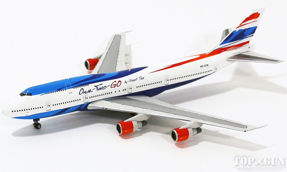 747-300 ワン・トゥー・ゴー航空（オリエント・タイ航空）HS-UTK 1/400 [10886]