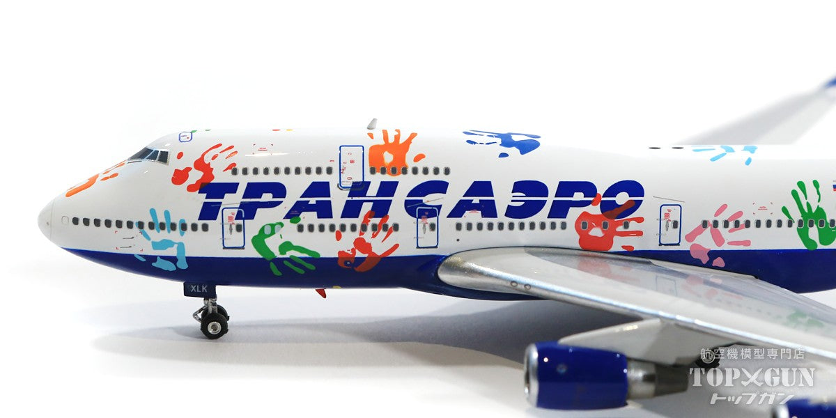 747-400 Transaero Airlines special paint "Flight of Hope" EI-XLK 1/400 [10890]