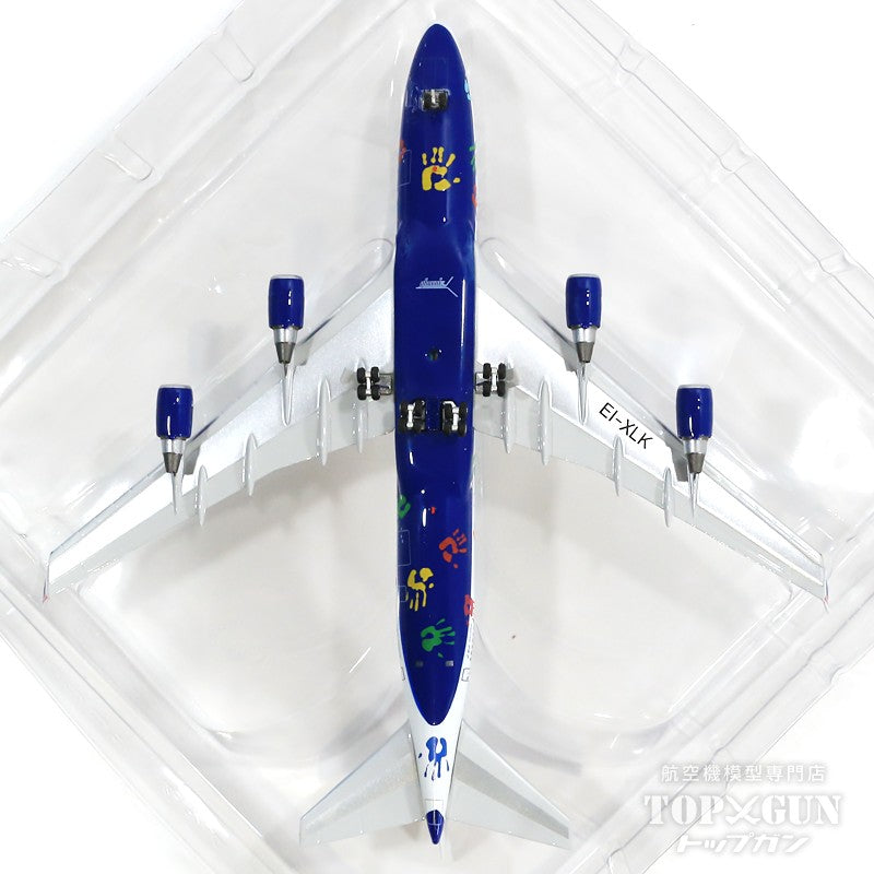 747-400 Transaero Airlines special paint "Flight of Hope" EI-XLK 1/400 [10890]