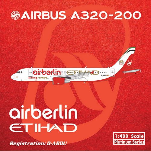 A320 Air Berlin Etihad Airways Partnership Special Paint D-ABDU 1/400 [10910]