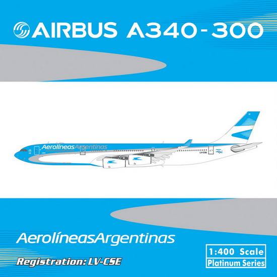 A340-300 アルゼンチン航空 LV-CSE 1/400 [10956]