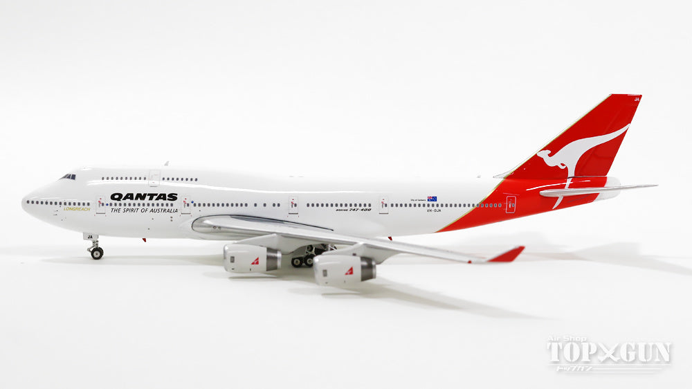 Phoenix 747-400 カンタス航空 最終飛行時 15年3月 VH-OJA 1/400
