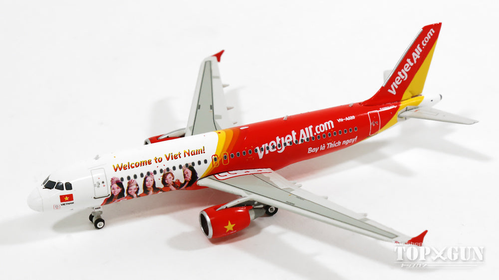 A320 Vietjet Air special paint "Welcome to Vietnam" VN-A689 1/400 [11122]