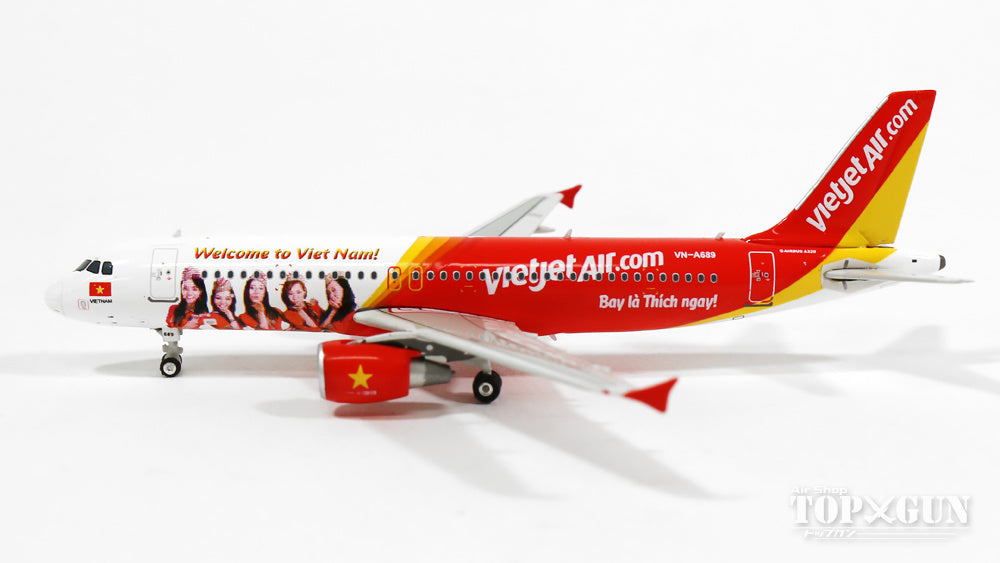 A320 Vietjet Air special paint "Welcome to Vietnam" VN-A689 1/400 [11122]