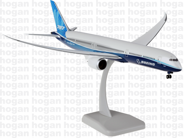 787-10 Boeing House Colors (Gear and Stand Included) 1/200 *Plastic [11137GR]