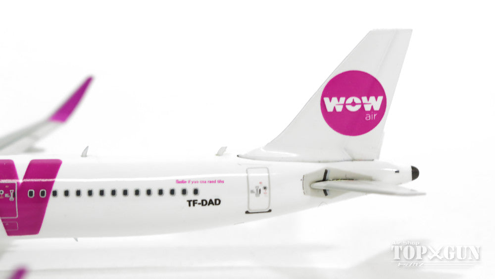 A321SL WOW Air (Iceland) White paint TF-DAD 1/400 [11144]