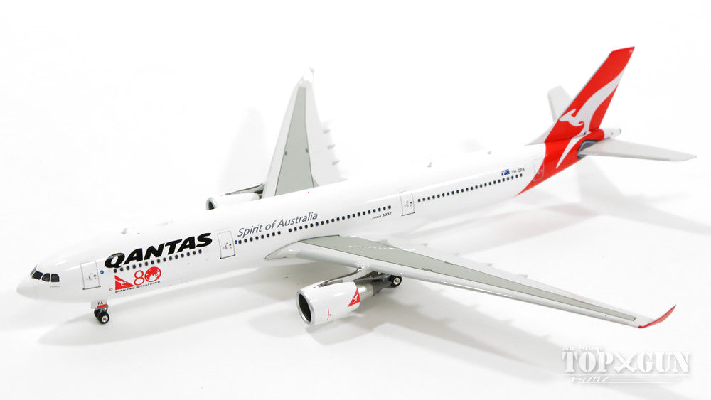 A330-300 Qantas Special Livery "80th Anniversary of International Flights" VH-QPA 1/400 [11147]