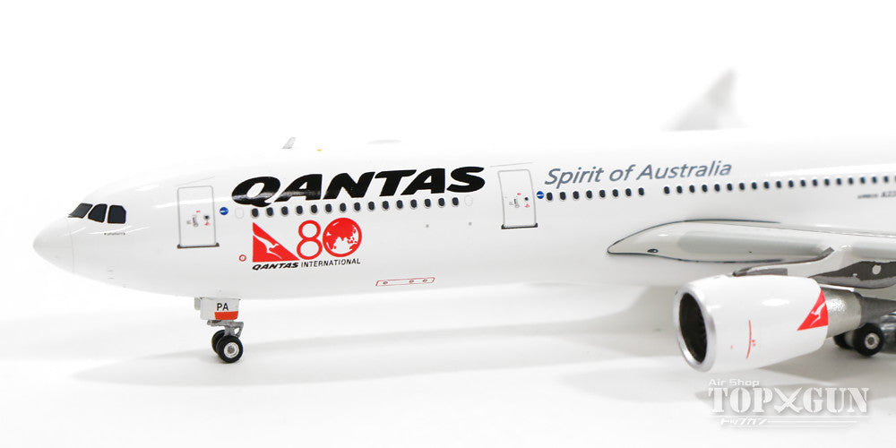 A330-300 Qantas Special Livery "80th Anniversary of International Flights" VH-QPA 1/400 [11147]