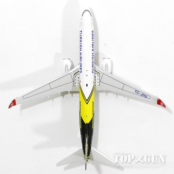 737-800w Turkish Airlines special livery "Borussia Dortmund" TC-JHU 1/400 [11149]