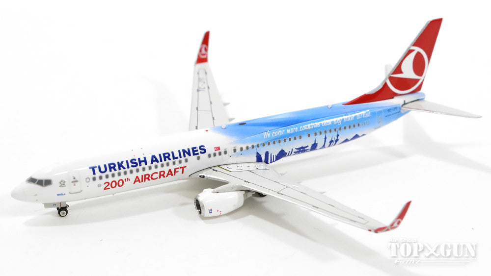 737-900ER Turkish Airlines special livery "200th aircraft commemoration" TC-JYI 1/400 [11169]