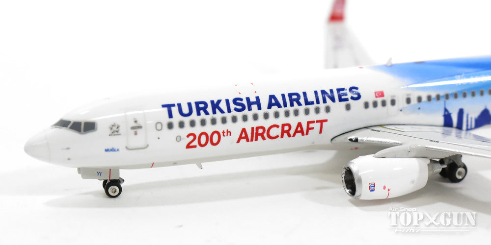 737-900ER Turkish Airlines special livery "200th aircraft commemoration" TC-JYI 1/400 [11169]