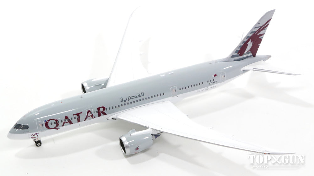 787-8 Qatar Airways special livery logo "25th 787 logo" A7-BCY 1/400 [11226B]