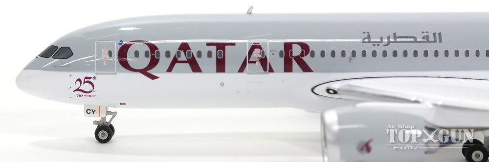 787-8 Qatar Airways special livery logo "25th 787 logo" A7-BCY 1/400 [11226B]