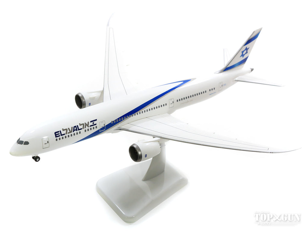 未展示品】エルアルイスラエル航空 ボーイング 787-9 1/100スケール 眩い 
