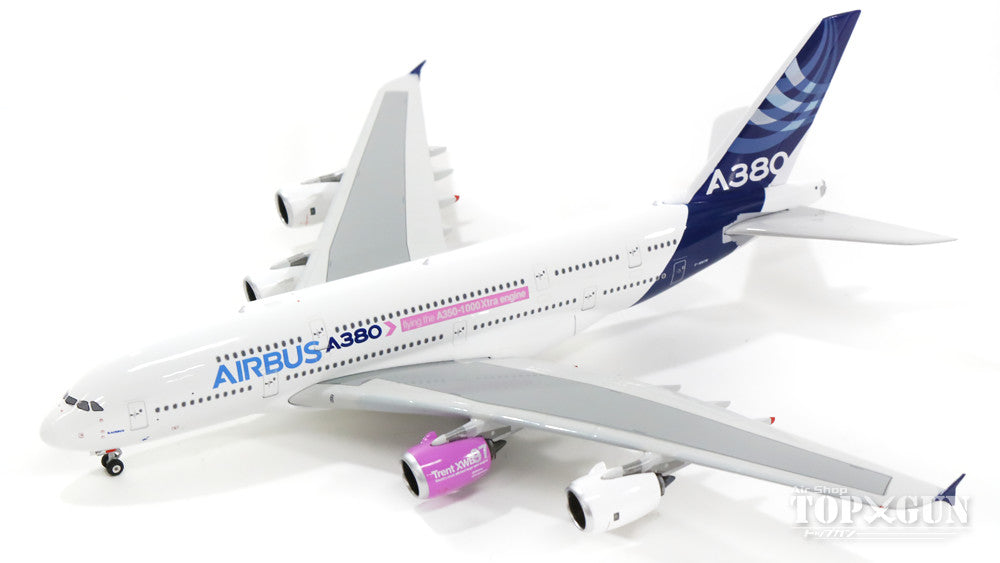 A380 エアバス社 ハウスカラー 「Flying the A350-1000 extra engine」 F-WWOW 1/400 [11254]