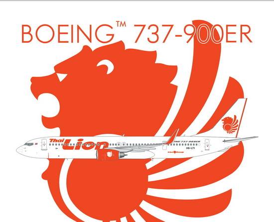 737-900ERw タイ・ライオンエア HS-LTI 1/400 [11262]