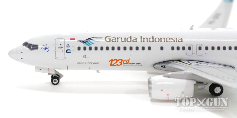 737-800w Garuda Indonesia "123rd Boeing aircraft" commemorative logo PK-GFR 1/400 [11270]