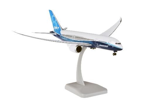 787-8 Boeing House Color 2019 Version Wing Flying Position (Gear/Stand Included) 1/200 *Plastic [11281GR]