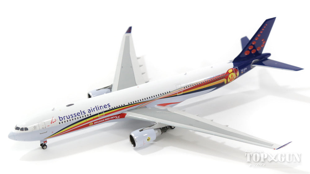 A330-300 Brussels Airlines special paint "Red Devils" 2014 OO-SFO 1/400 [11287]