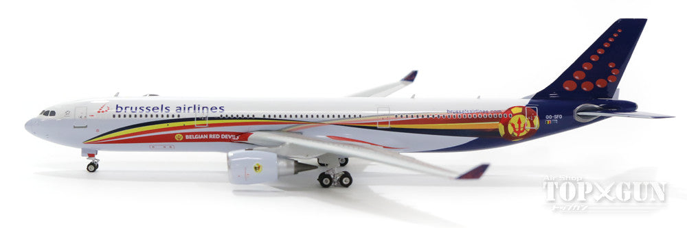 A330-300 Brussels Airlines special paint "Red Devils" 2014 OO-SFO 1/400 [11287]