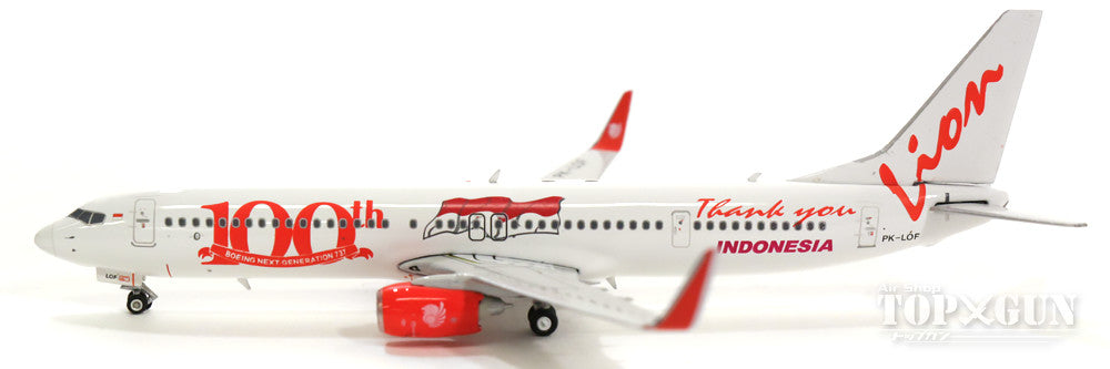 737-900ER Lion Air special livery "100th 737NG" PK-LOF 1/400 [11311]