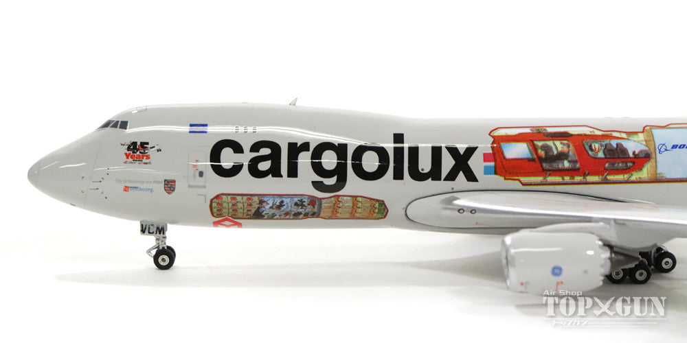 747-8F (Cargo Type) Cargolux Special Paint "45th Anniversary" LX-VCM 1/400 [11328]