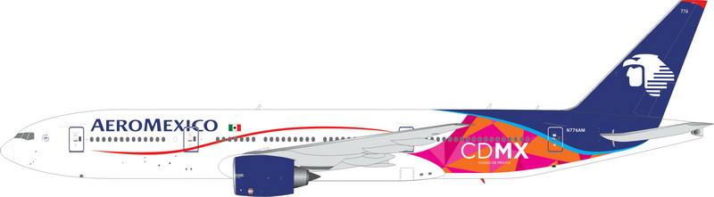 777-200ER アエロメヒコ 特別塗装 「CDMX」 N776AM 1/400 [11353]