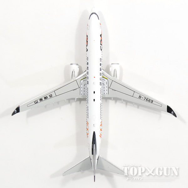 737-800w 山東航空 特別塗装 「100機目737NG」 17年 B-7669 1/400 [11371]
