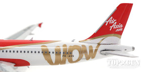 A320 エアアジア・インドネシア 特別塗装 「WOW」 PK-AXS 1/400 [11386]