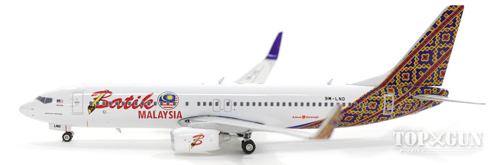 737-800w バティック・エア・マレーシア 9M-LND 1/400 [11396]