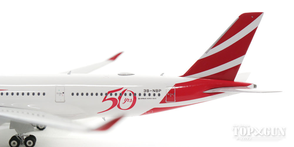 A350-900 エア・モーリシャス 特別塗装 「創業50周年ロゴ」 17年 3B-NBP 1/400 [11413]