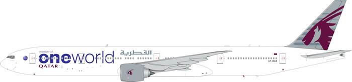 777-300ER カタール航空 特別塗装「ワンワールド」 A7-BAB 1/400 [11475]