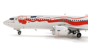 737 MAX8 LOTポーランド航空 特別塗装 「独立100周年／Proud of Independence」 18年 SP-LVD 1/400 [11487]