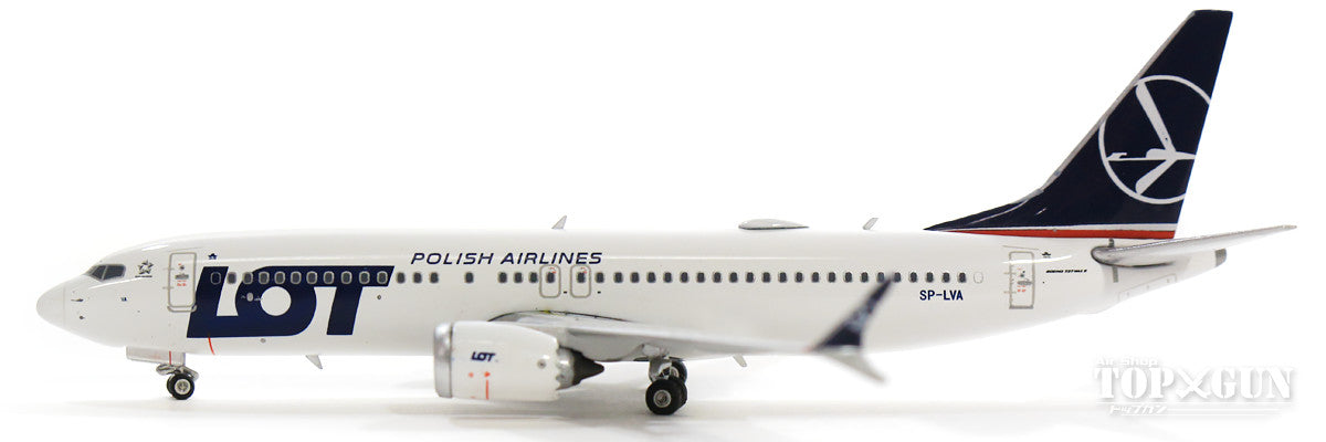 737 MAX8 LOT Polish Airlines SP-LVA 1/400 [11488]