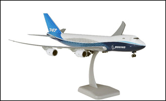 747-8F Boeing House Color 2019 (landing gear and stand included) 1/200 *Assembly required, plastic [11489GR]