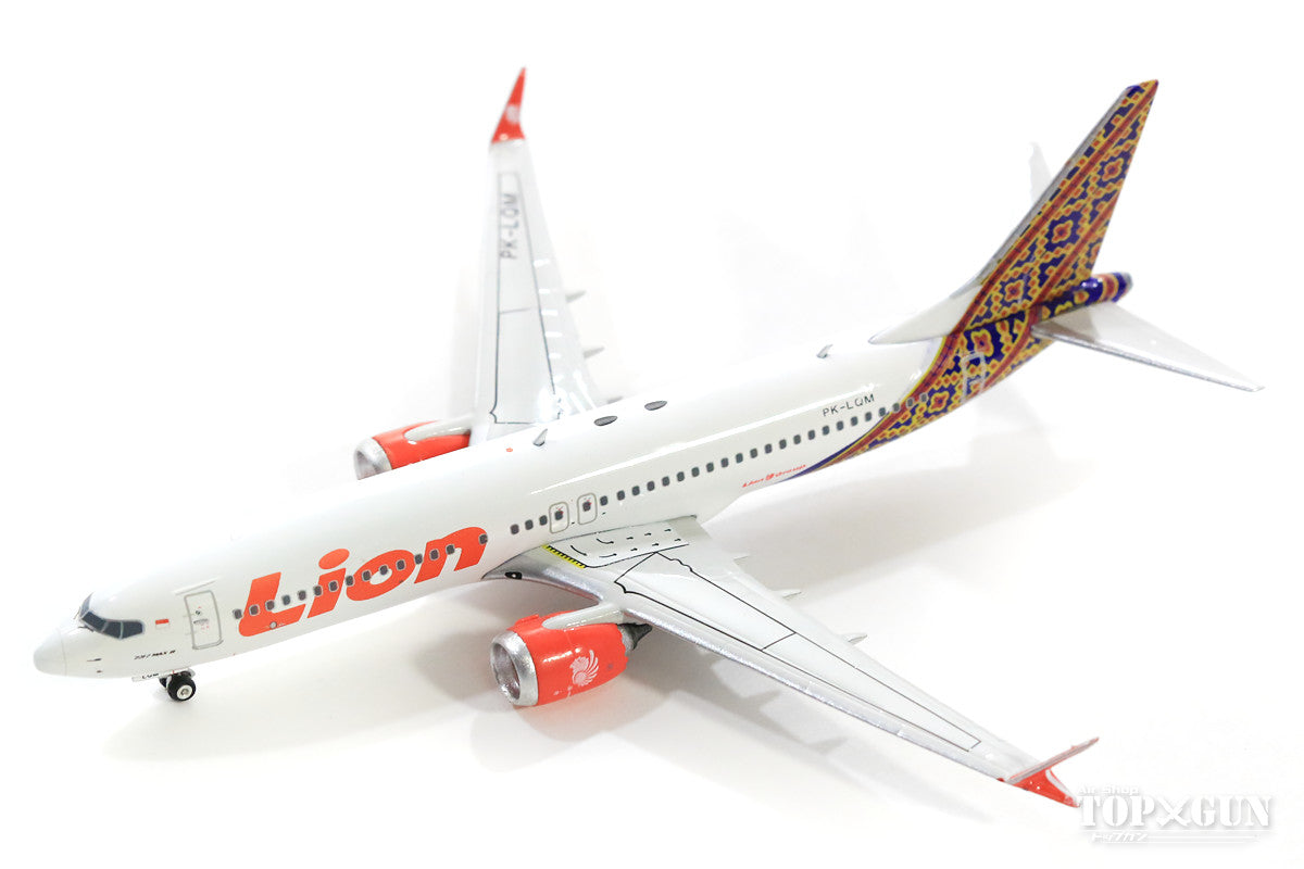 737 MAX 8 Lion Air special paint PK-LQM 1/400 [11493]