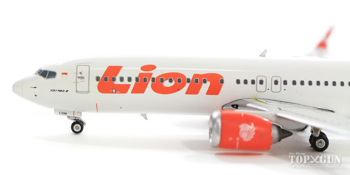 737 MAX 8 Lion Air special paint PK-LQM 1/400 [11493]