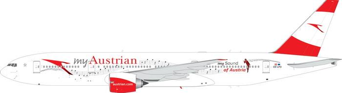 777-200ER オーストリア航空 特別塗装 「my Sound of Austria」 OE-LPD 1/400 [11527]