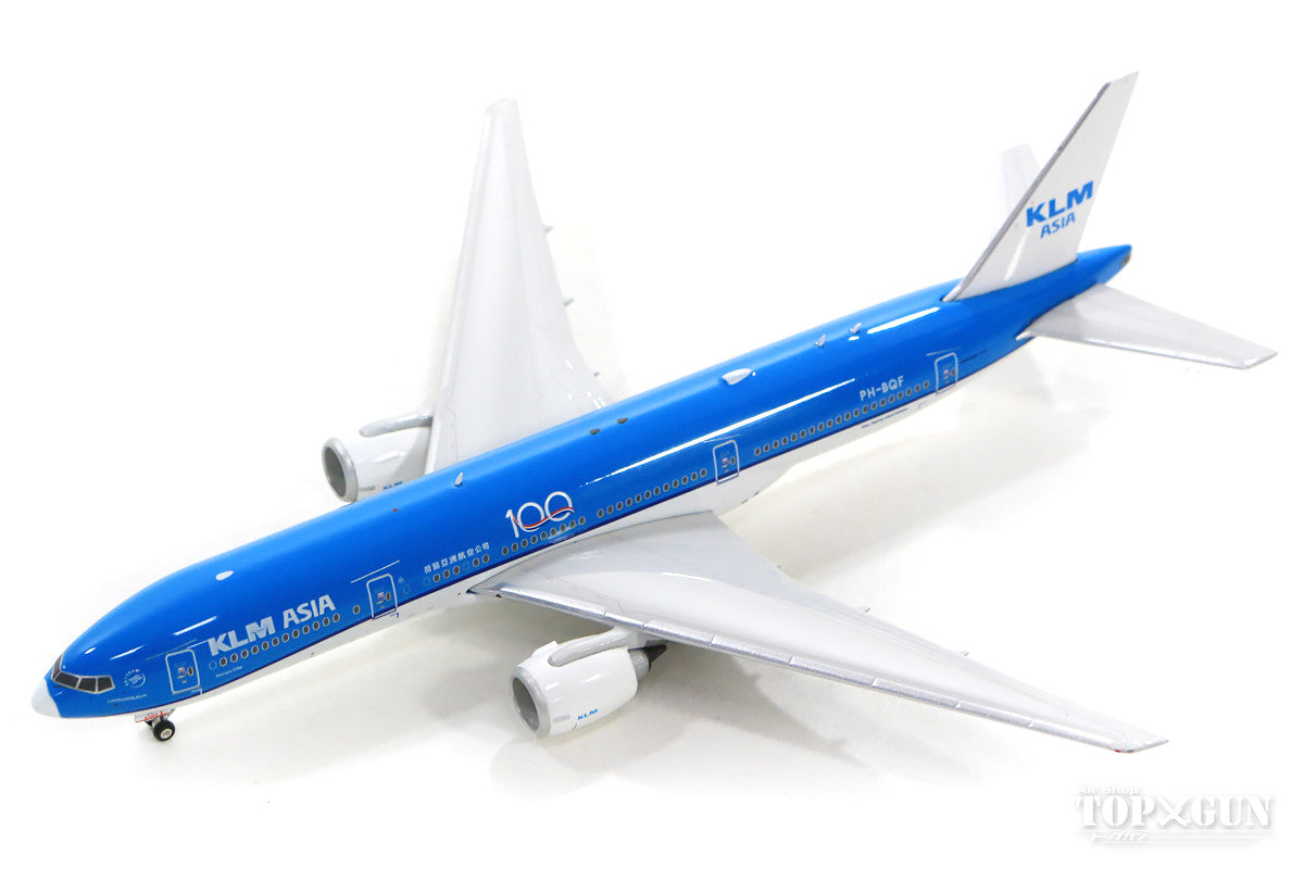 777-200ER KLM Royal Dutch Airlines ASIA logo "100 years" PH-BQF 1/400 [11564]