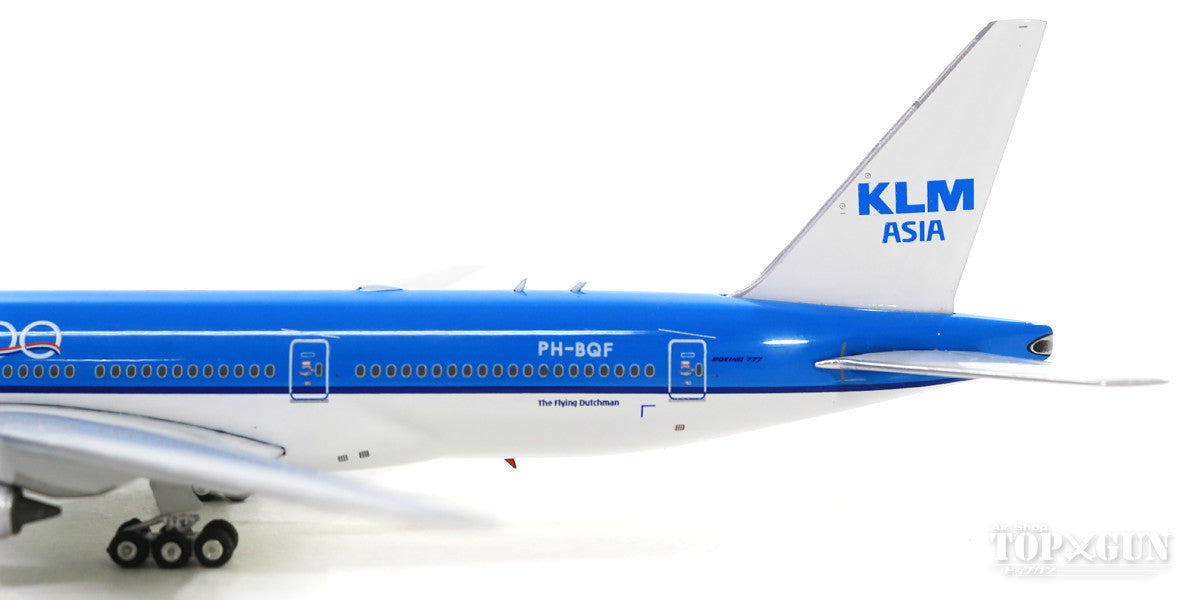 777-200ER KLM Royal Dutch Airlines ASIA logo "100 years" PH-BQF 1/400 [11564]