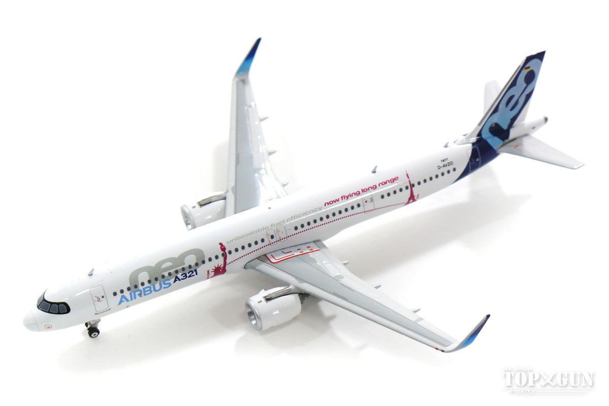 A321neo Airbus House Color "New York to Paris" D-AVZO 1/400 [11577]