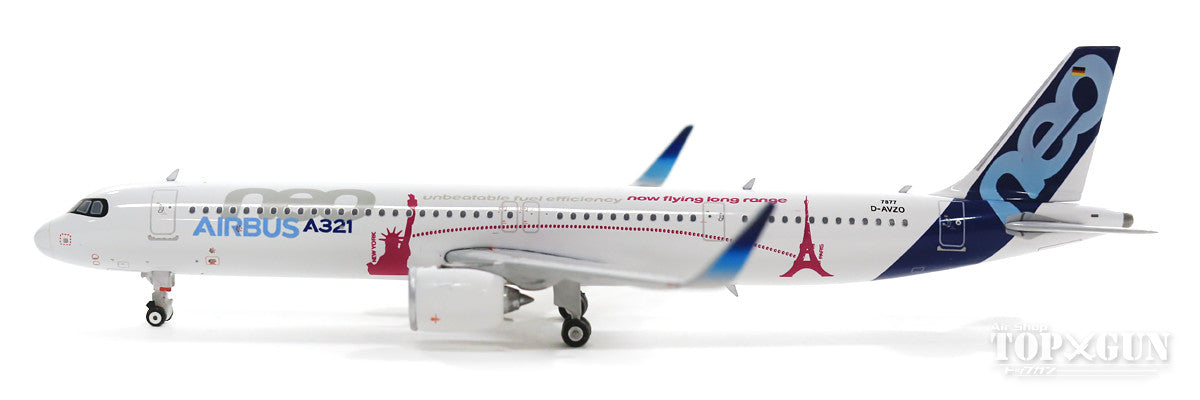 A321neo Airbus House Color "New York to Paris" D-AVZO 1/400 [11577]