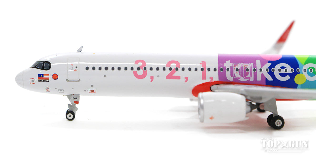 A321neo 亚航“3、2、1 起飞”9M-VAA 1/400 [11600]