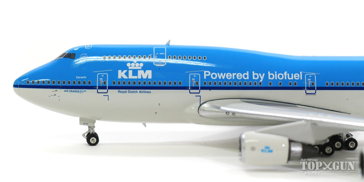 747-400 KLM Royal Dutch Airlines 00s special paint "Biofuel" PH-BFK 1/400 [11622]