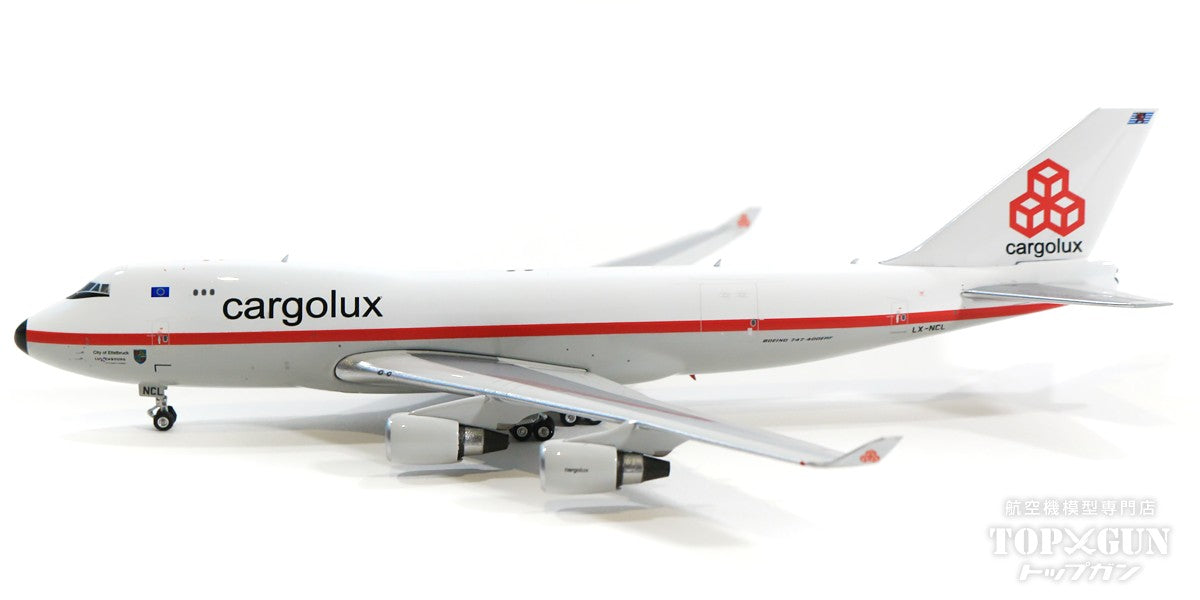 747-400F カーゴルクス 旧塗装 LX-NCL 1/400 [11637]